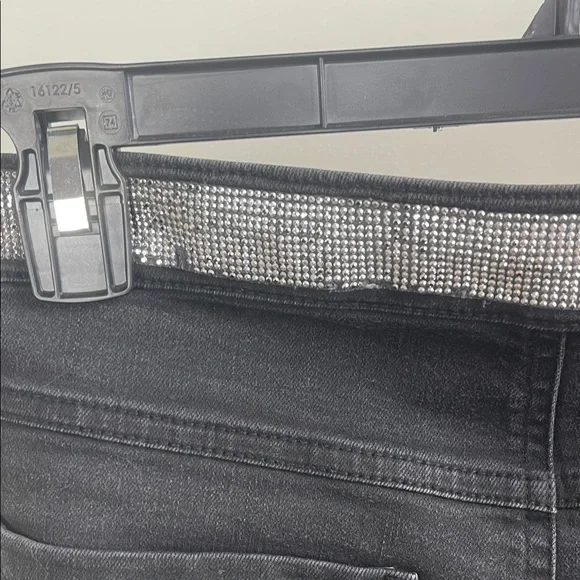 INC Denim Black Button-Up Women's Jeans Size 10 - Picture 8 of 11